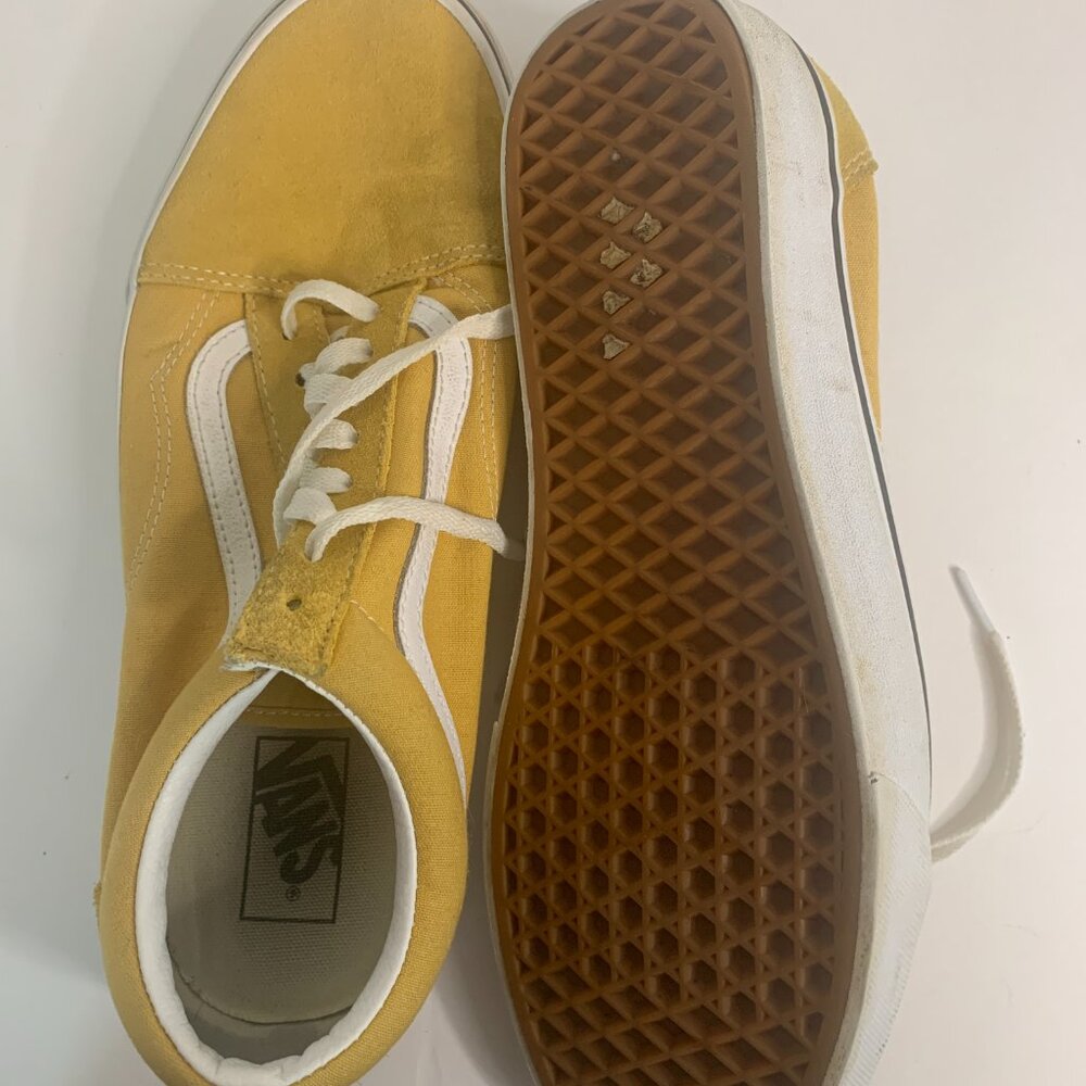 Vans Old Skool sneaker shoes size 11 harvest gold - Picture 8 of 9